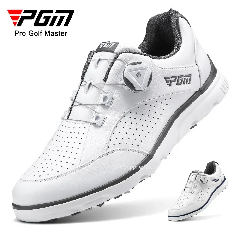 Golf Equipment Brands - PGM Men Golf Shoes Knob Shoelaces