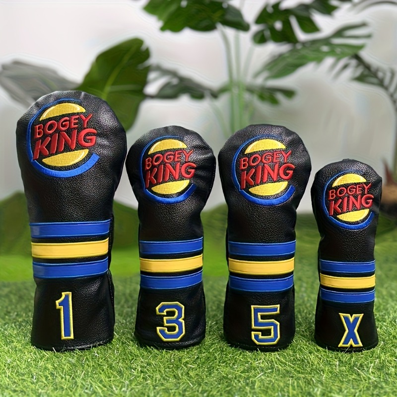 Golf Equipment Storage - Fashionable Golf Club Head Covers; Golf