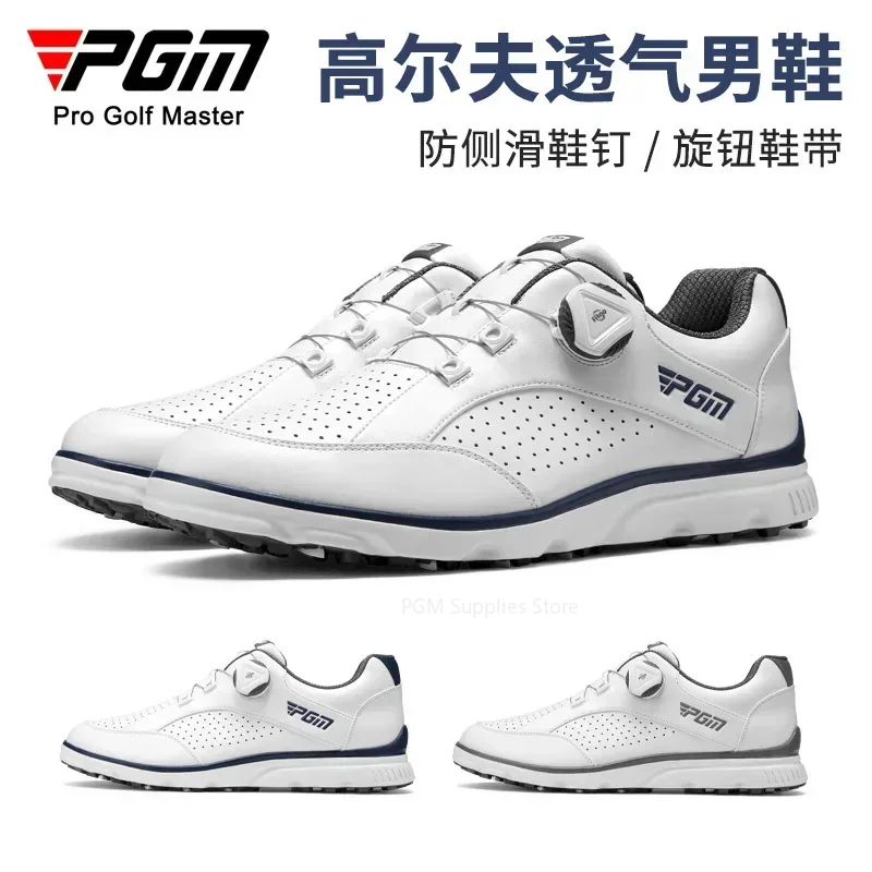 PGM Men Golf Shoes Knob Shoela - Golf Equipment Brands review and price