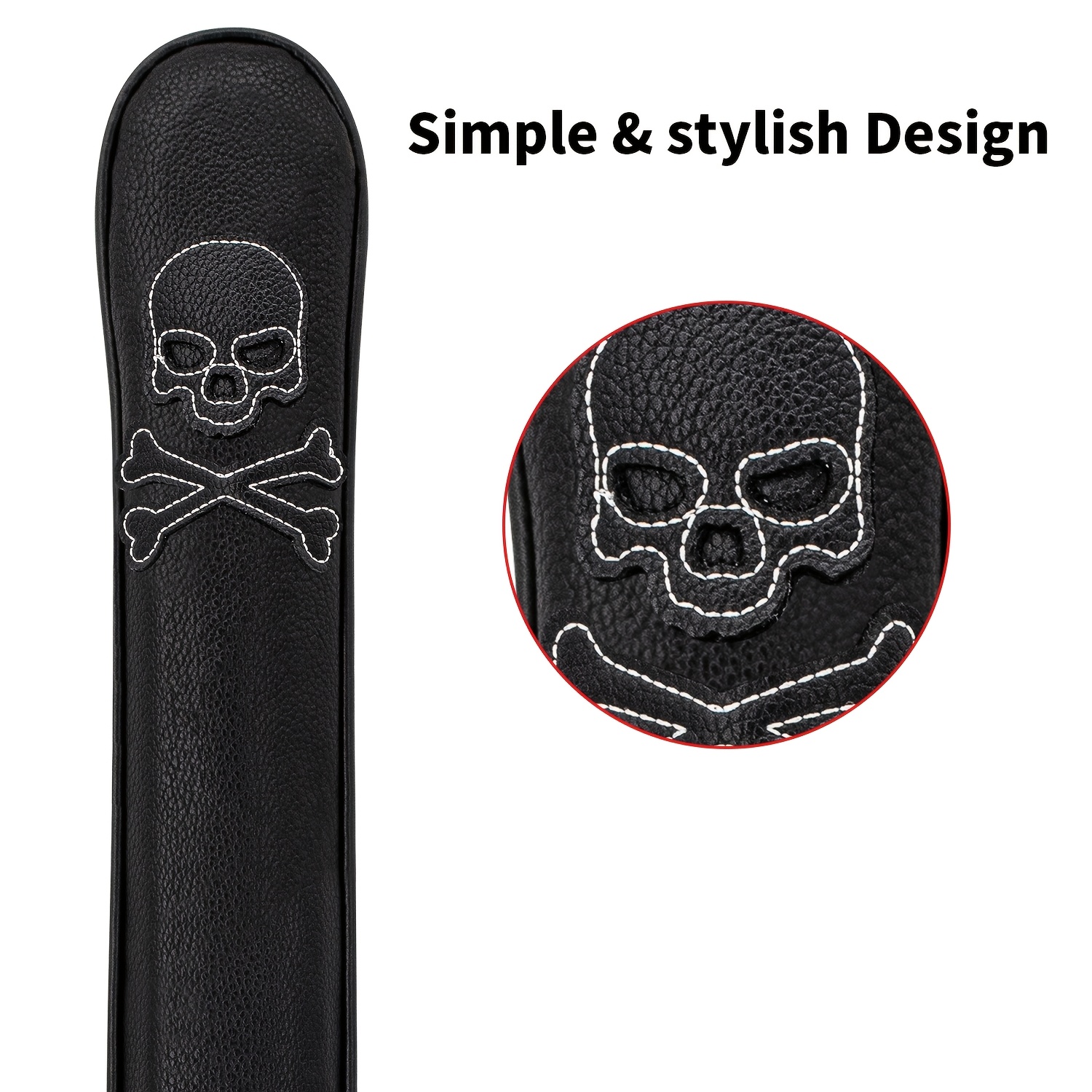 1pc Skull Head Directional Gol - Golf Equipment Storage review and price