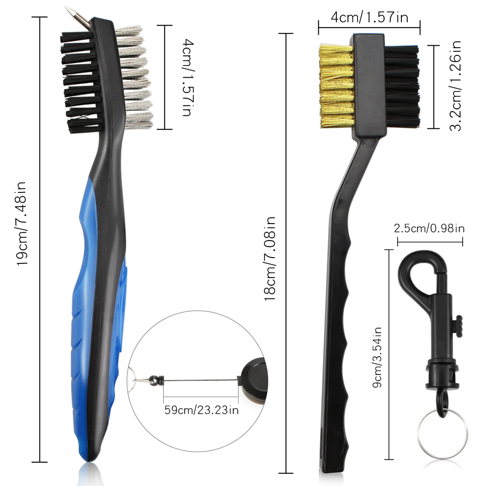 2Pcs/Set Golf Club Brush Golf  - Golf Equipment Brands review and price