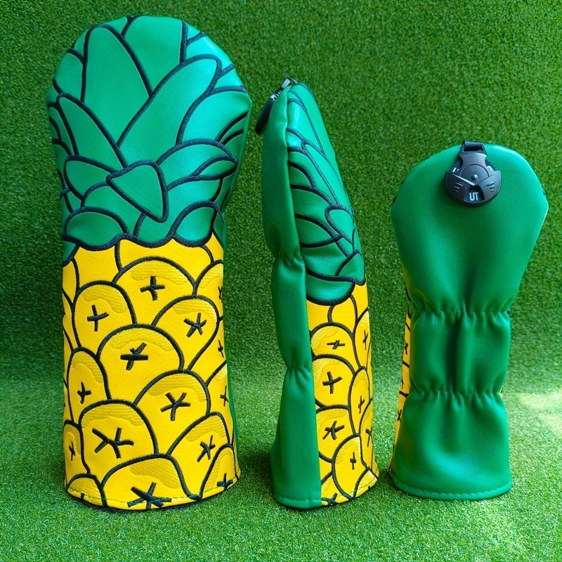 Pineapple Golf Club Head Cover - Golf Equipment Storage review and price