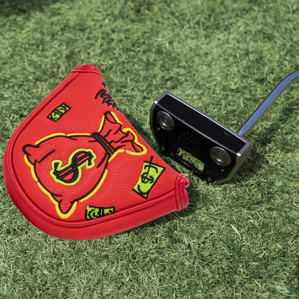 Golf Putter Cover | Half Round - Golf Equipment Storage review and price